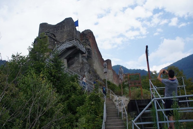 Rumunia | Zamek Poenari – prawdziwa (choć nieco mniej efektowna) siedziba Drakuli